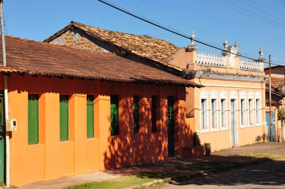 Casario antigo em São Domingos - GO